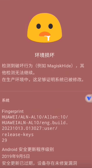 Momo环境检测